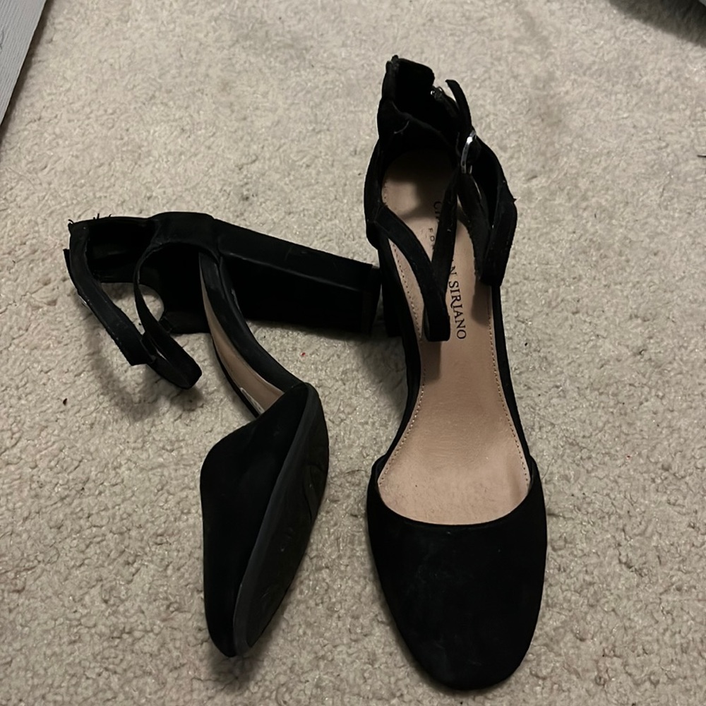 Black heels